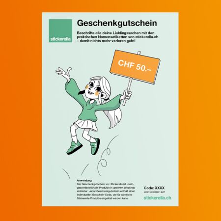 Geschenkgutschein 50 CHF