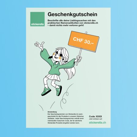 Geschenkgutschein 30 CHF