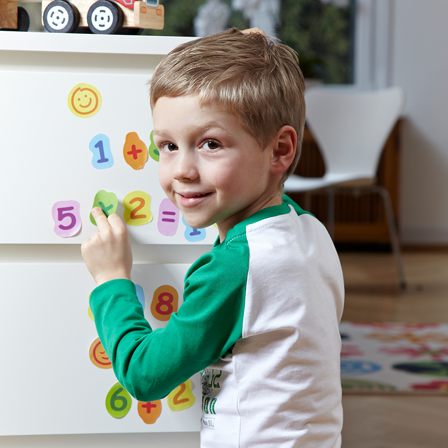 300 ablösbare Creative Kids Zahlen Sticker - Spielerisch lernen